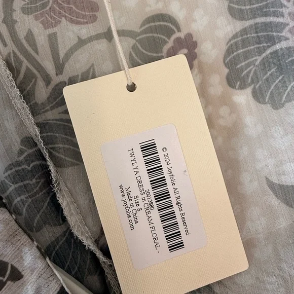 Joyfolie Floral Maxi Dress in Purple and Green - Picture 7 of 7